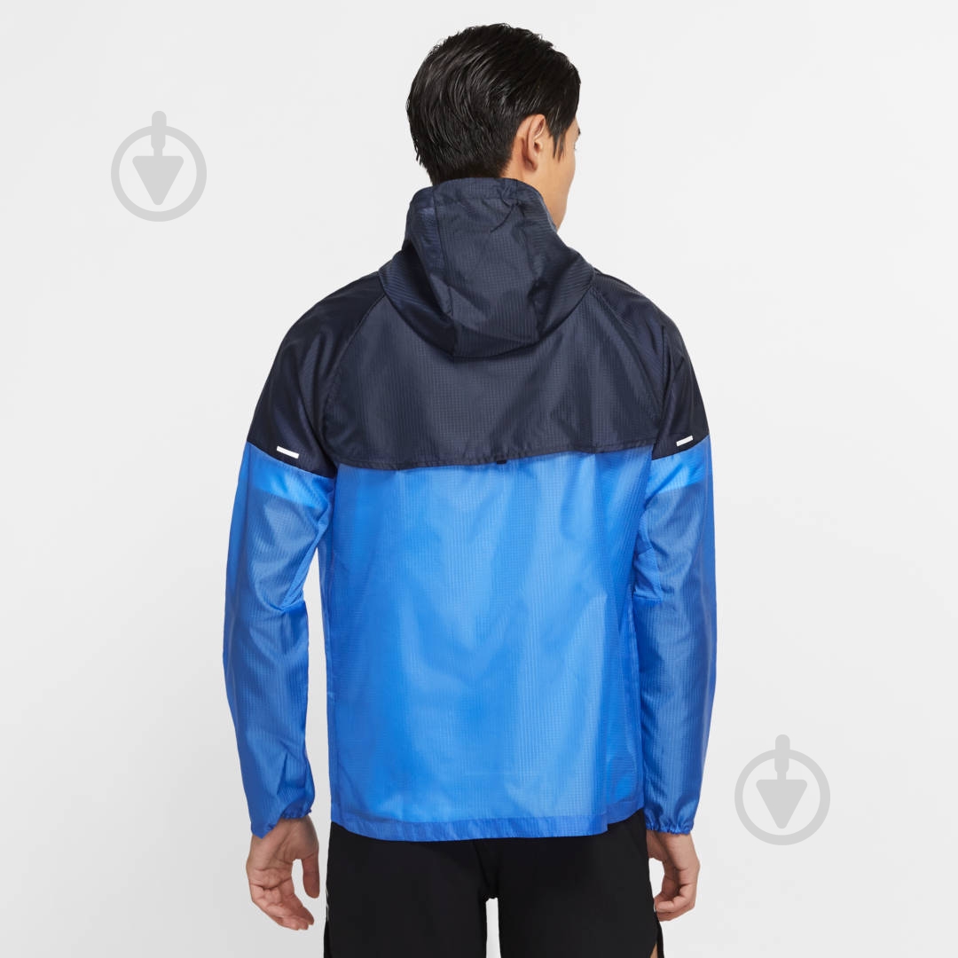 Ветровка мужская Nike M NK WINDRUNNER JKT CK6341-402 р.S голубая - фото 4 Ветровка мужская Nike M NK WINDRUNNER JKT CK6341-402 р.S голубая - фото 4