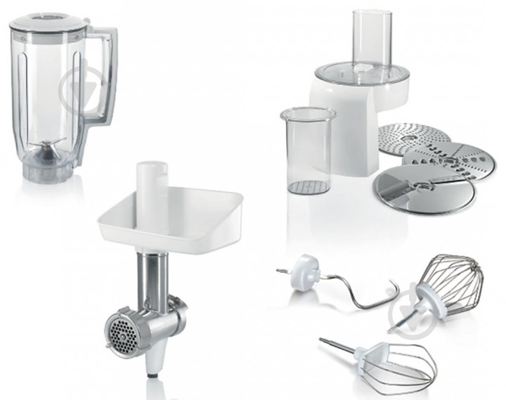 Кухонная машина Bosch MUMS2EW30 белый - фото 2