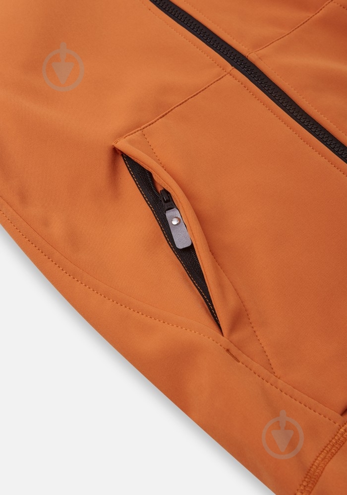 Куртка Reima Softshell Sipoo р.104 оранжевый 5100012A-2680 - фото 4