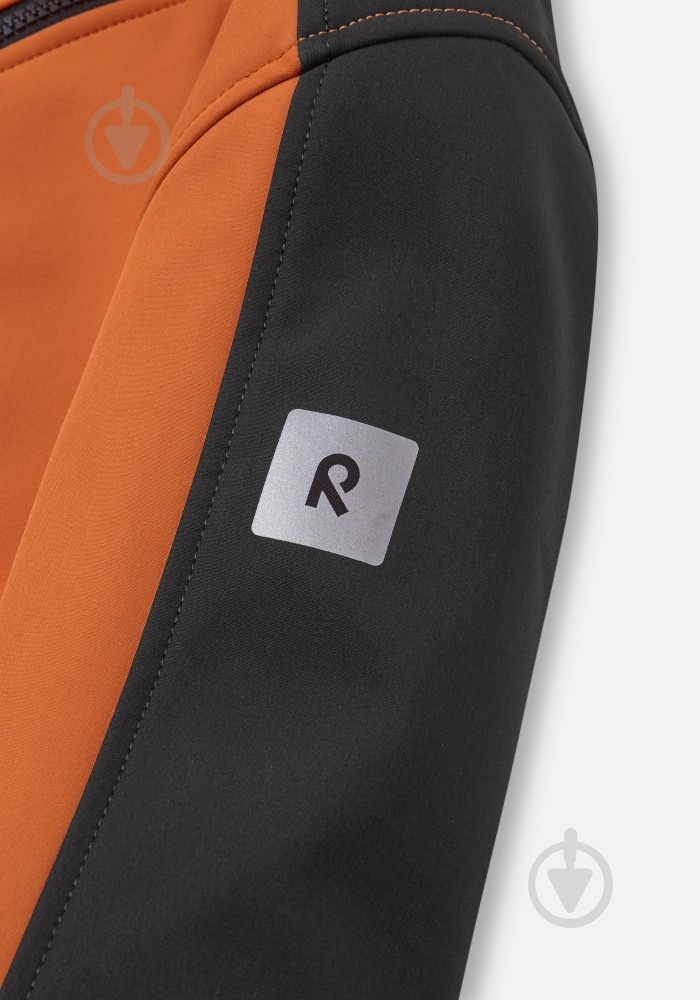 Куртка Reima Softshell Sipoo р.104 оранжевый 5100012A-2680 - фото 5