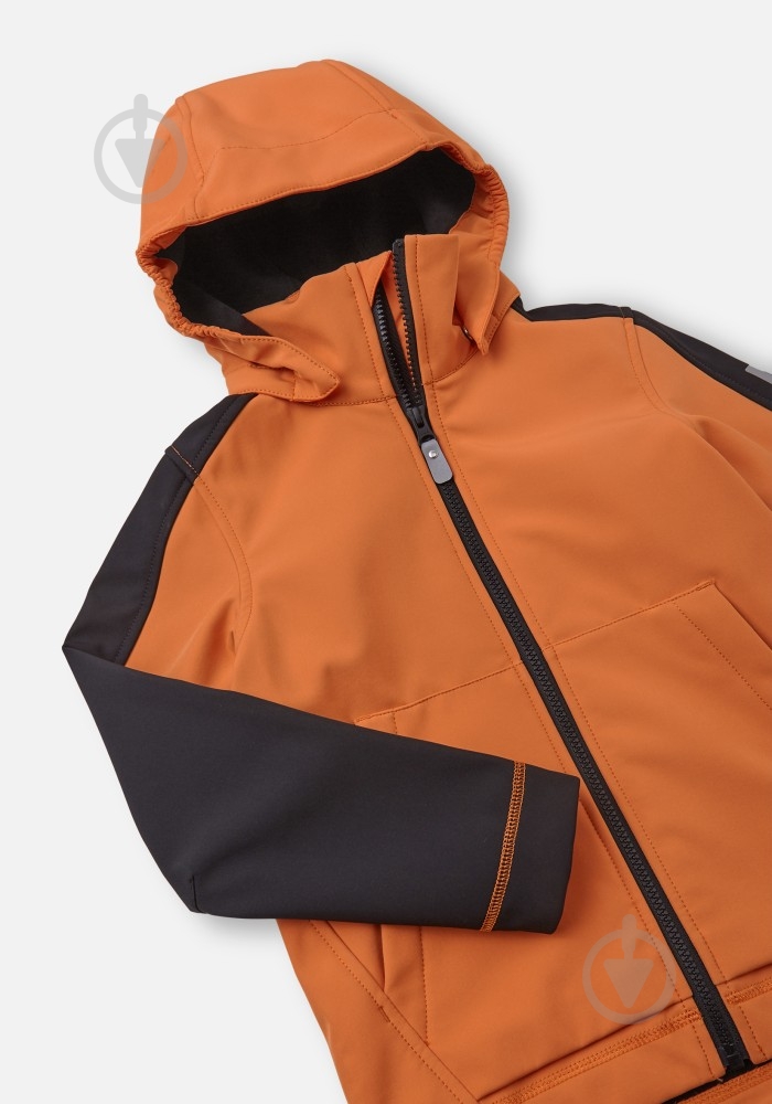 Куртка Reima Softshell Sipoo р.104 оранжевый 5100012A-2680 - фото 7