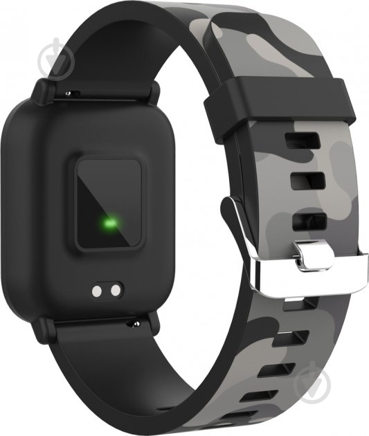 Смарт-часы детские Canyon My Dino camouflage black (CNE-KW33BB) - фото 3