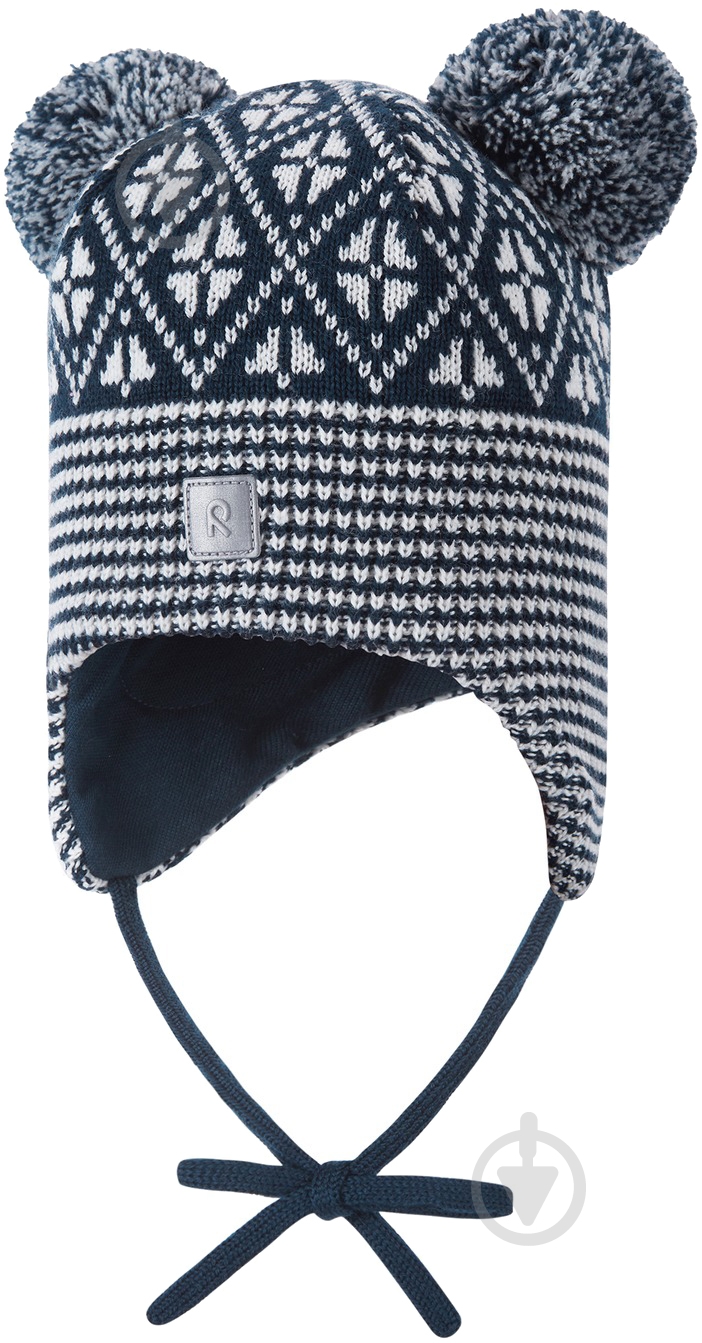 Шапка Reima Kuuru 5300215B-6981 р.46 темно-синий - фото 1 Шапка Reima Kuuru 5300215B-6981 р.46 темно-синий - фото 1