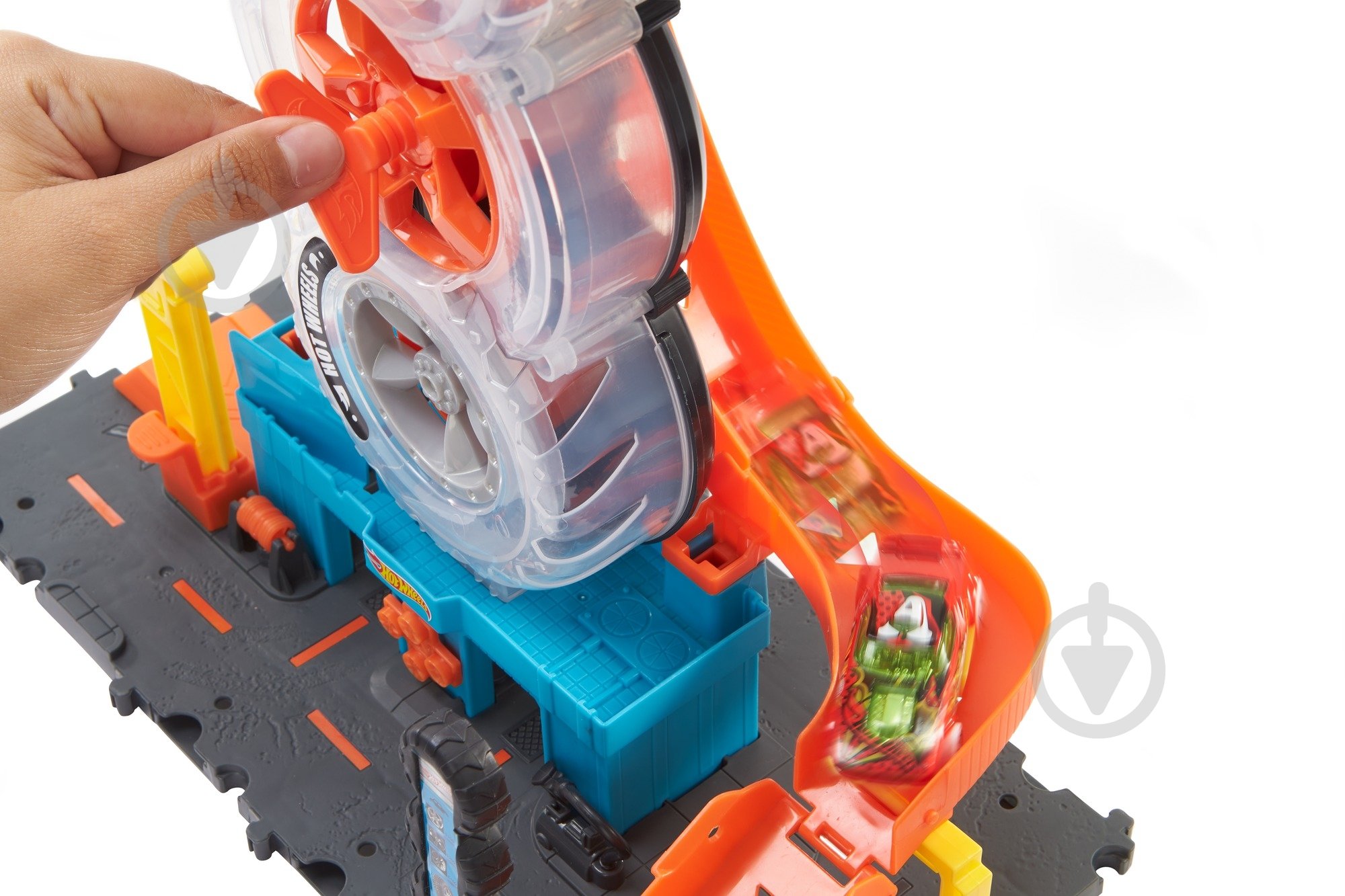 Ігровий набір Hot Wheels Карколомні трюки в шиномонтажі HDP02 - фото 4