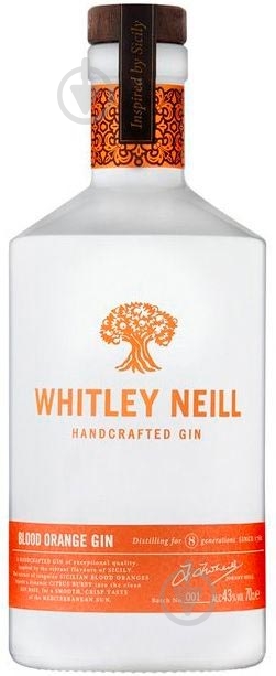 Джин Blood Orange 43% 0,7 л - фото 1