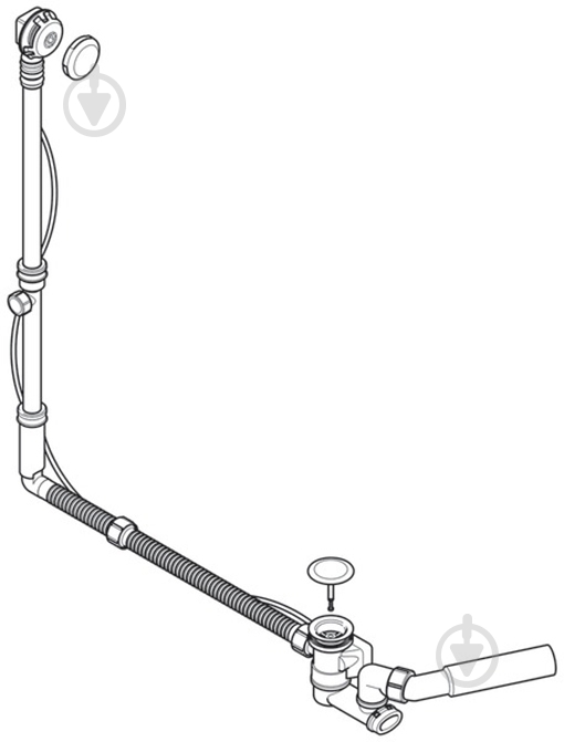 Злив-перелив для ванни Geberit 150.525.21.1 - фото 2 Злив-перелив для ванни Geberit 150.525.21.1 - фото 2