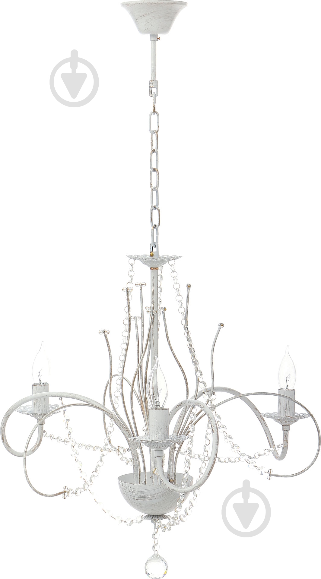 Люстра подвесная Victoria Lighting 3xE14 белый Arfa/SP3 - фото 2