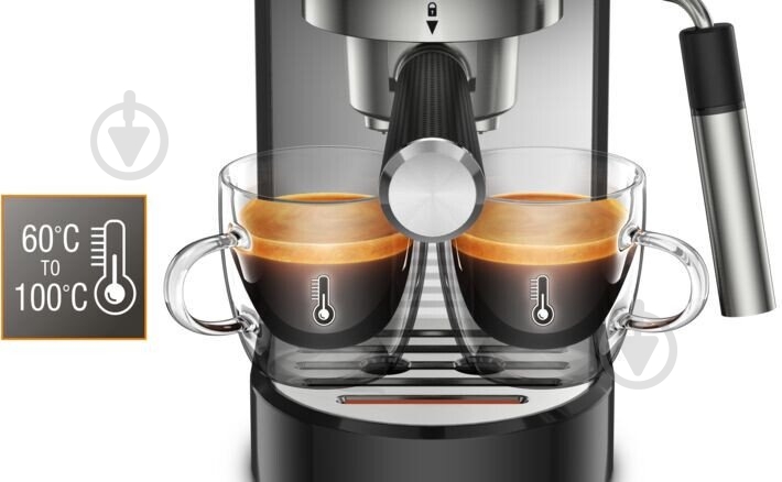 Кофеварка рожковая Krups XP442C11 VIRTUOSO - фото 8 Кофеварка рожковая Krups XP442C11 VIRTUOSO - фото 8