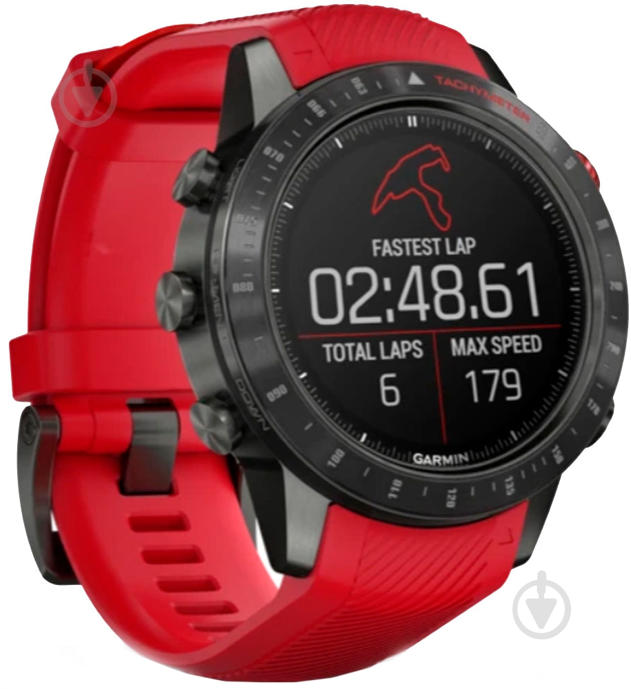 Смарт-часы Garmin MARQ Driver Performance Edition red (010-02567-01) - фото 6