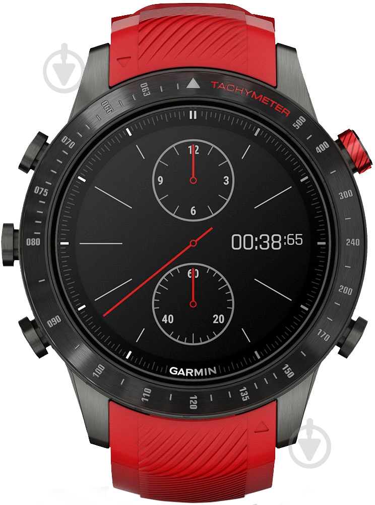 Смарт-часы Garmin MARQ Driver Performance Edition red (010-02567-01) - фото 2