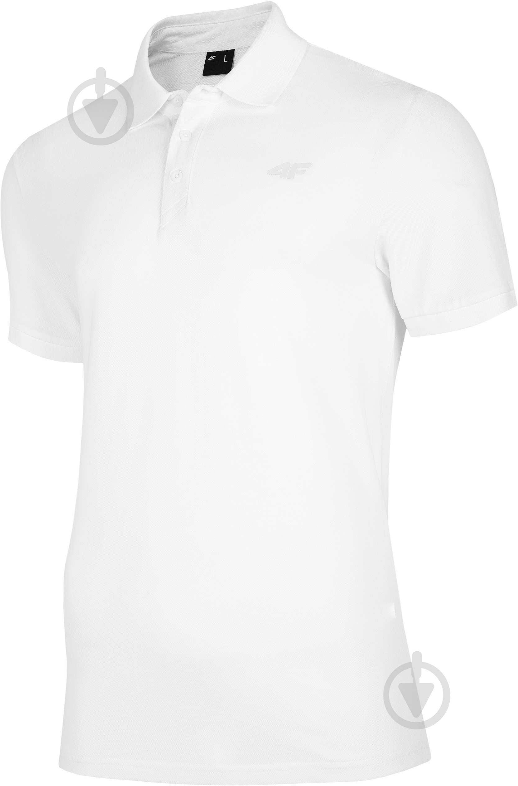Поло 4F NOSH4-TSM008-10S р.S білий - фото 1