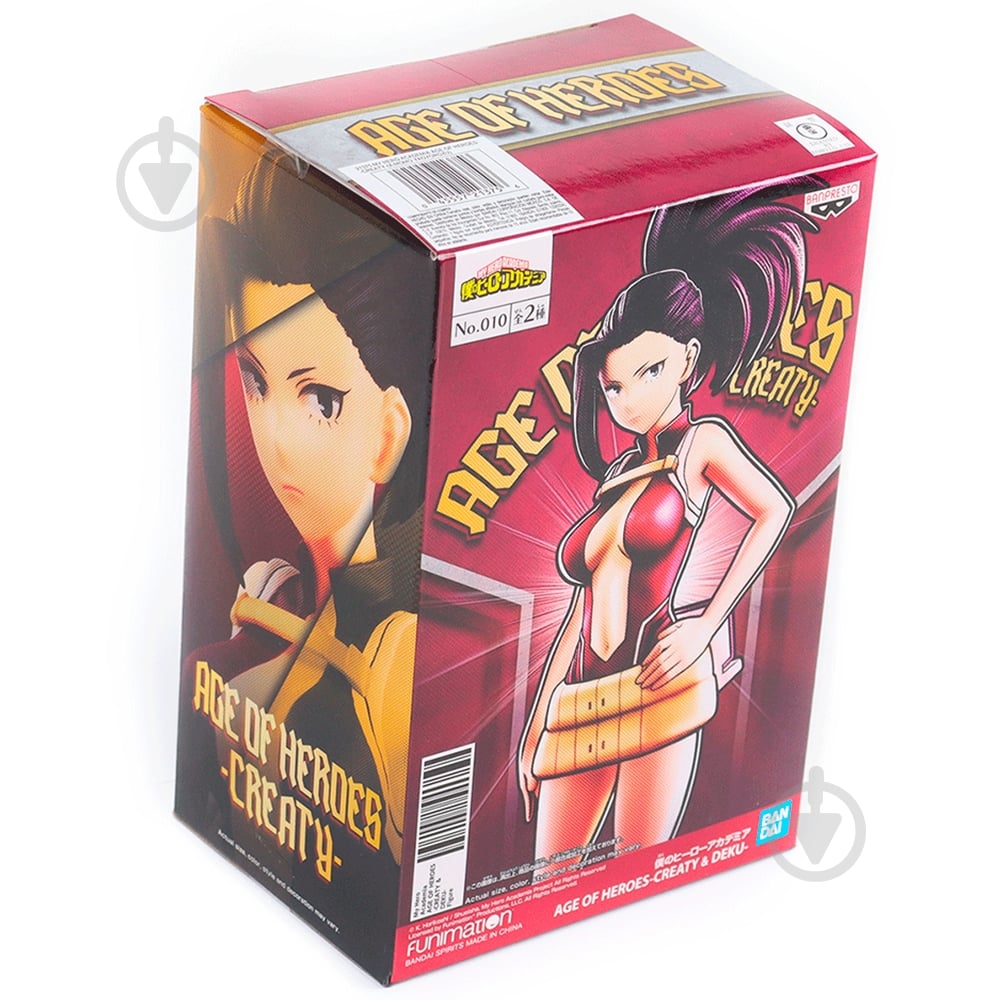 Фигурка Banpresto MY HERO ACADEMIA B:Momo Yaoyorozu- Age Of Heroes (Моя геройськая академия) (BP19586P) - фото 7