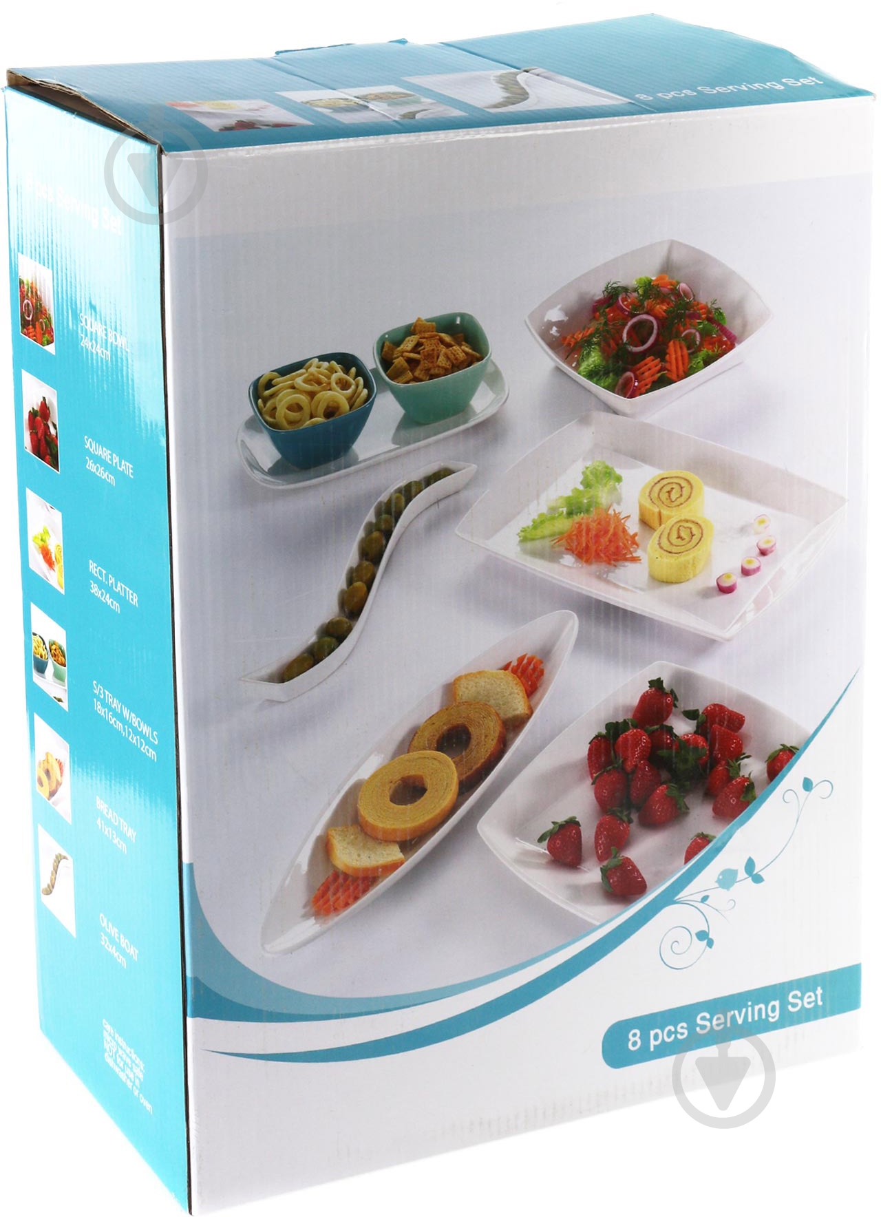 Набор форм для сервировки White 8 предметів - фото 17 Набор форм для сервировки White 8 предметів - фото 17