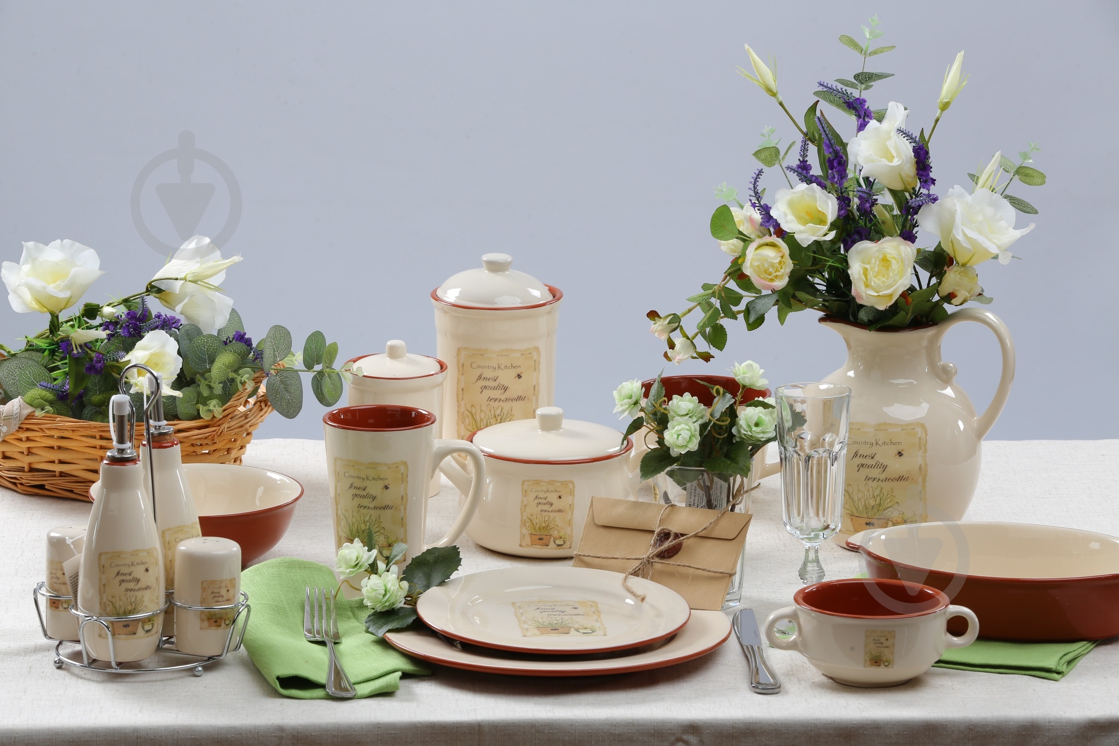 Набор для специй Bella Vita Цветник 5 предметов - фото 2 Набор для специй Bella Vita Цветник 5 предметов - фото 2