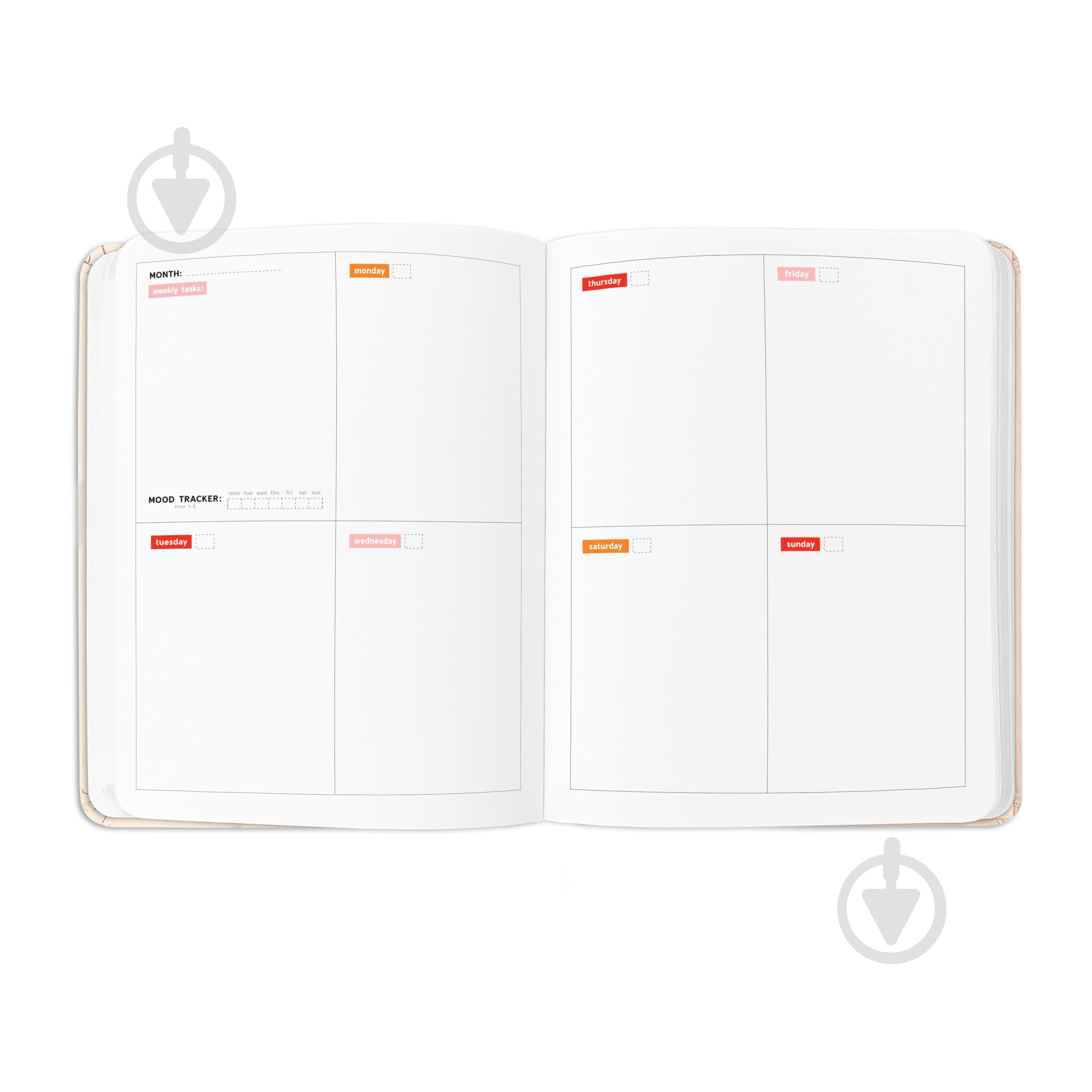 Планер I Have A Super Duper Plan Pink Orner - фото 4