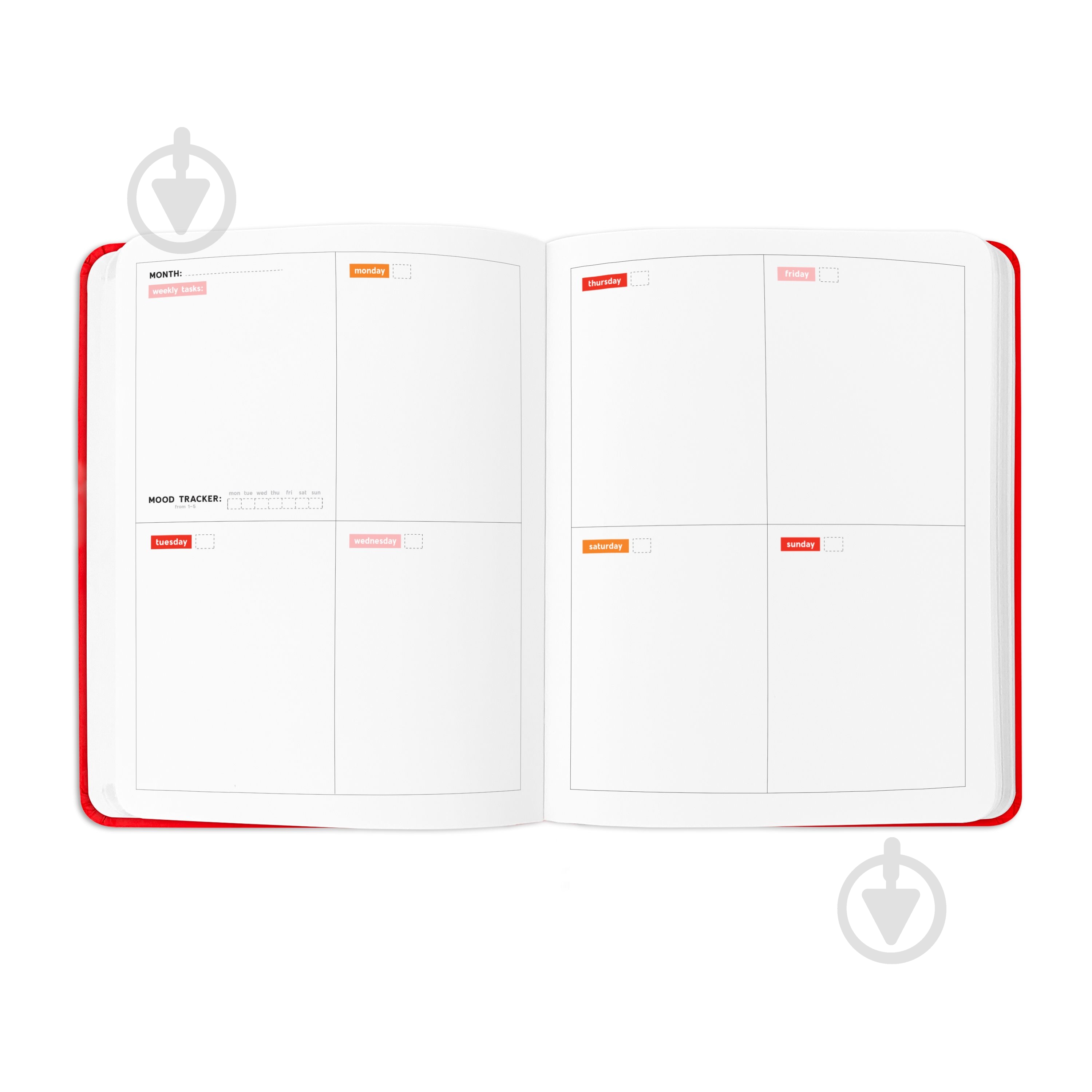 Планер I Have A Super Duper Plan Red Orner - фото 3