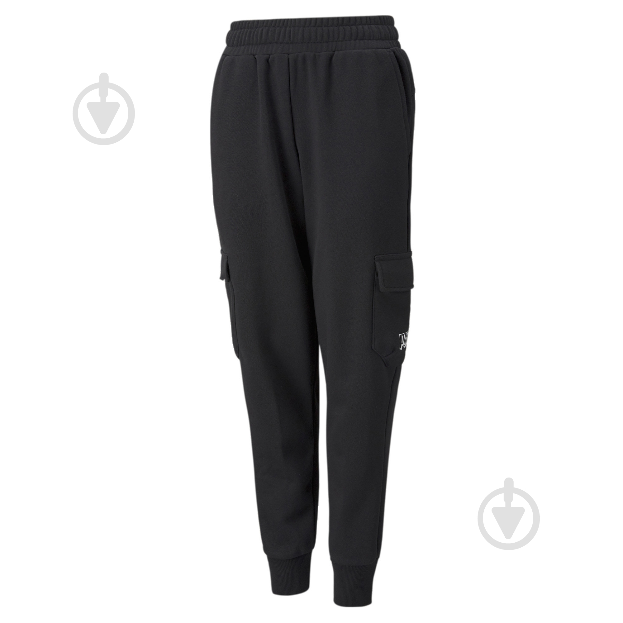 Брюки Puma Alpha Sweat Pants 53247801 р. 164 черный - фото 1
