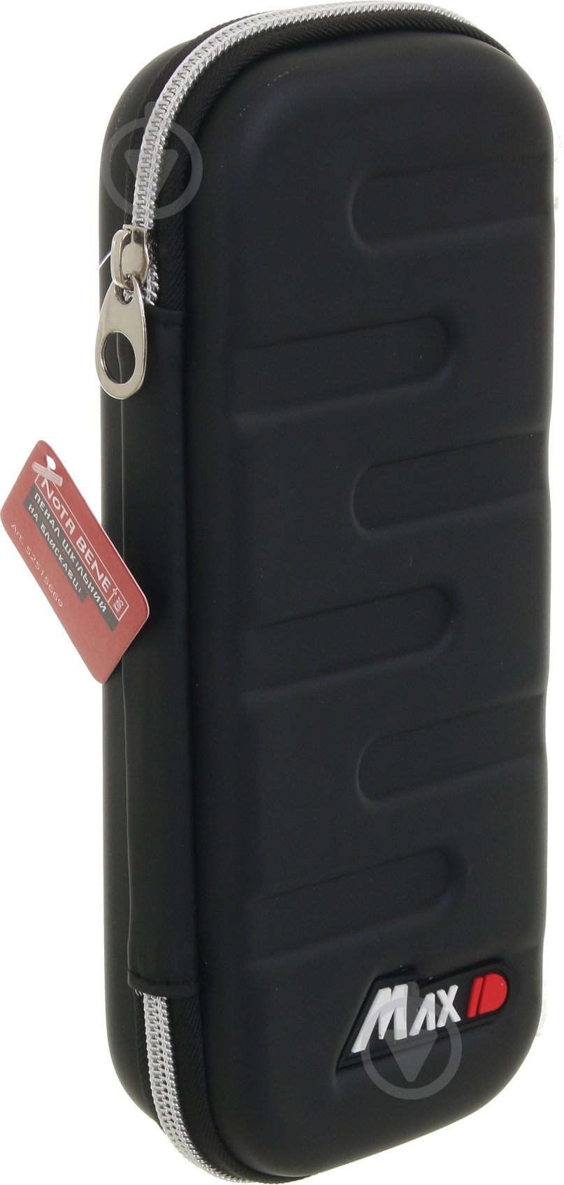 Пенал на молнии Кейс Max Nota Bene черный - фото 1 Пенал на молнии Кейс Max Nota Bene черный - фото 1
