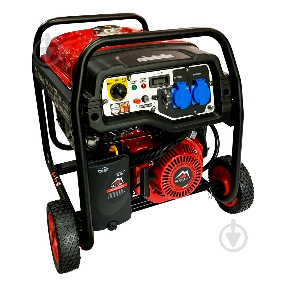 Генератор комбинированный Vulkan 2,8 кВт / 3,1 кВт 230 В 34407 - фото 2