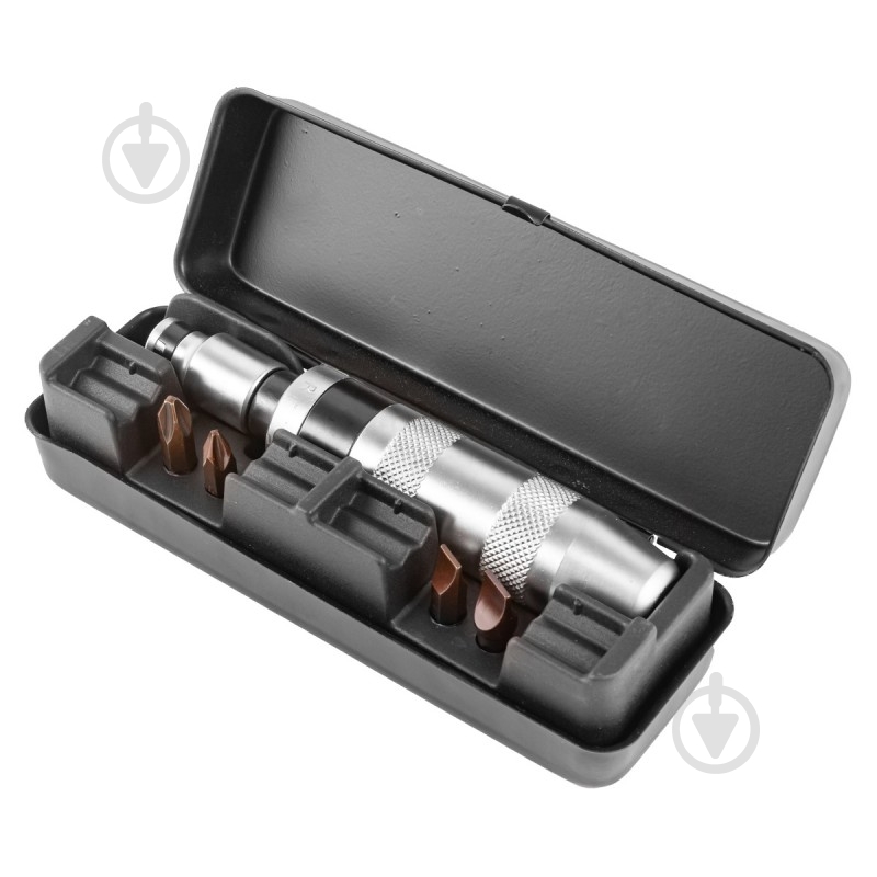 Отвертка ударная Forcekraft с набором бит и адаптером FK-5064 - фото 1 Отвертка ударная Forcekraft с набором бит и адаптером FK-5064 - фото 1