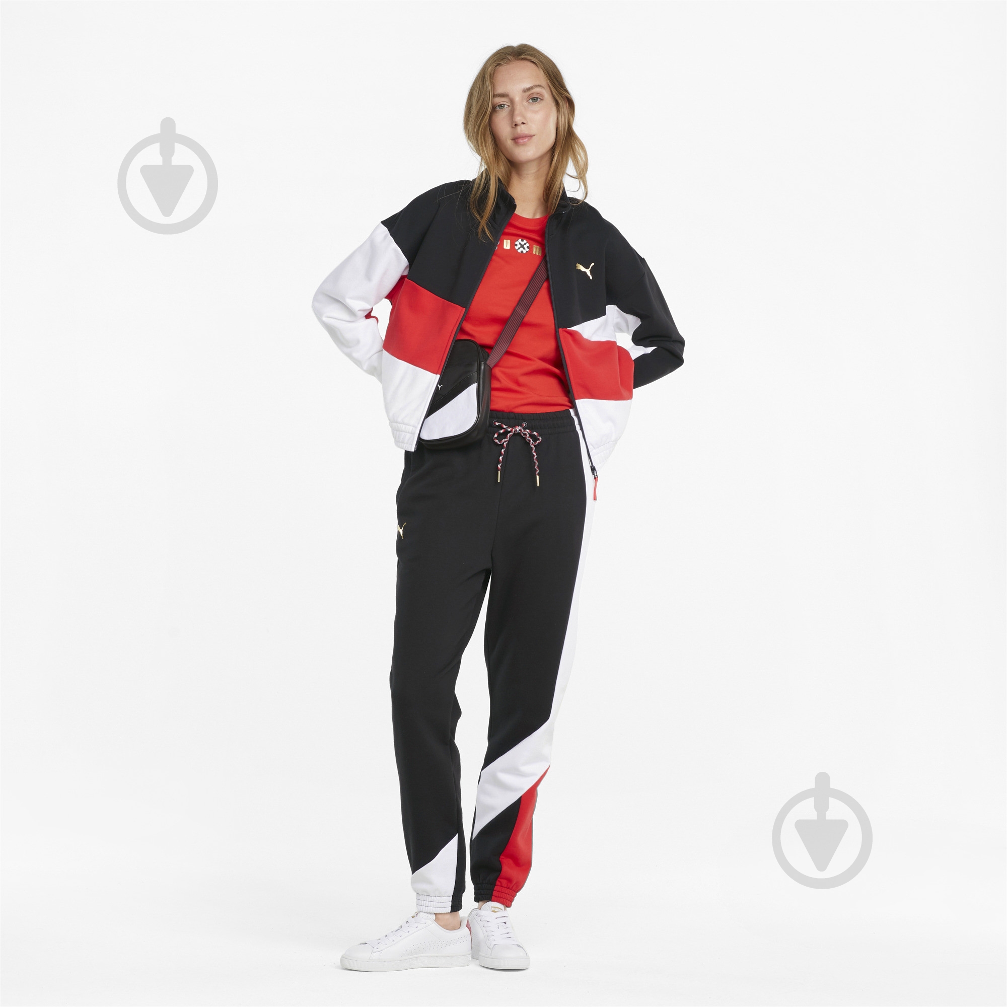 Брюки Puma AS Track Pants 53287301 р. S черный - фото 5