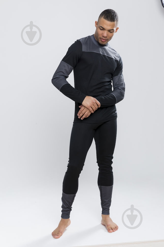 Комплект термобелья Craft Baselayer Set Man 1905332-999975 р.2XL черный - фото 5