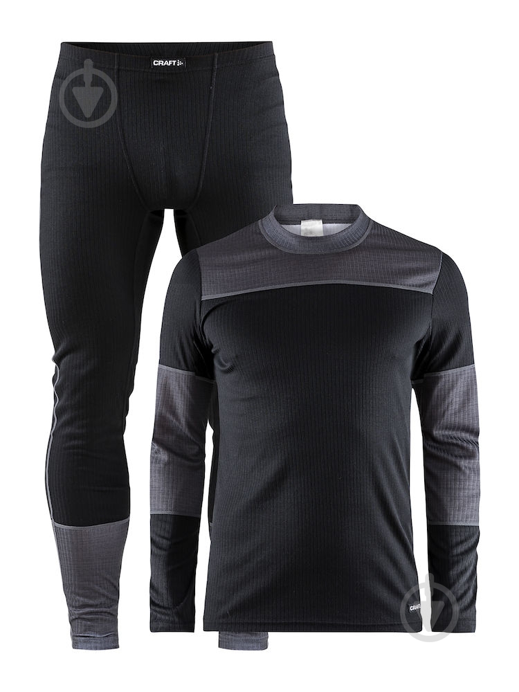 Комплект термобелья Craft Baselayer Set Man 1905332-999975 р.2XL черный - фото 7