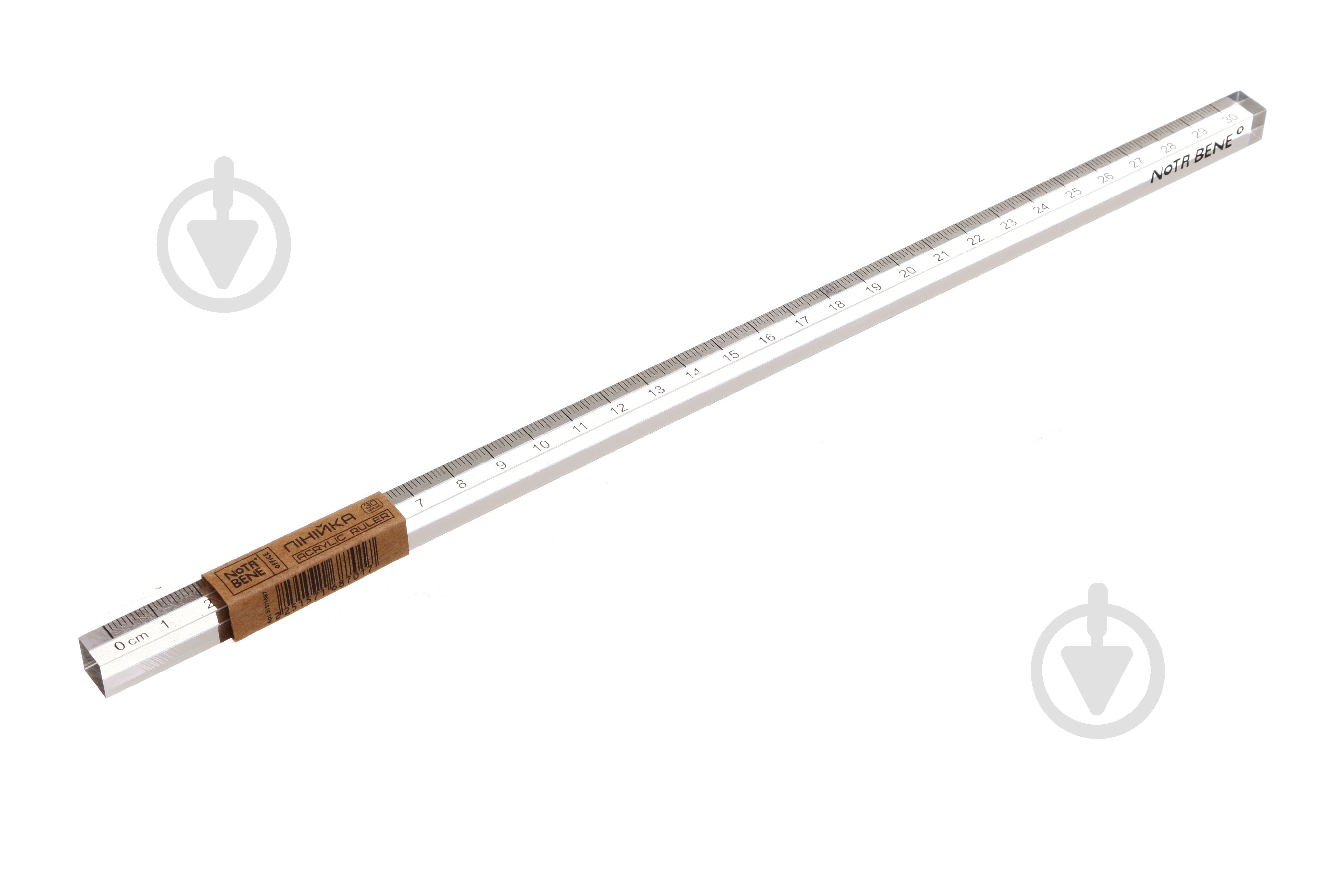 Лінійка Future 30 см прозора Nota Bene - фото 1 Лінійка Future 30 см прозора Nota Bene - фото 1