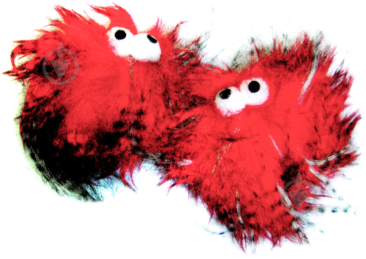 Игрушка для котов Lilli Pet Poppet 8 см 2 шт. красный - фото 1