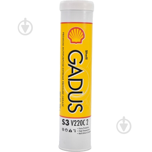 Твердая смазка SHELL Gadus S3 V220C 2 400 мл - фото 1 Твердая смазка SHELL Gadus S3 V220C 2 400 мл - фото 1