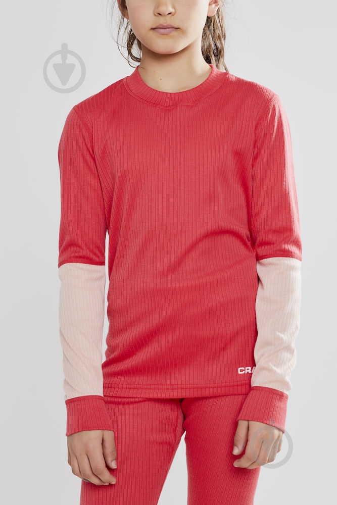 Комплект термобелья Craft Baselayer Set Junior 1905355-481704 р.122/128 розовый - фото 1 Комплект термобелья Craft Baselayer Set Junior 1905355-481704 р.122/128 розовый - фото 1