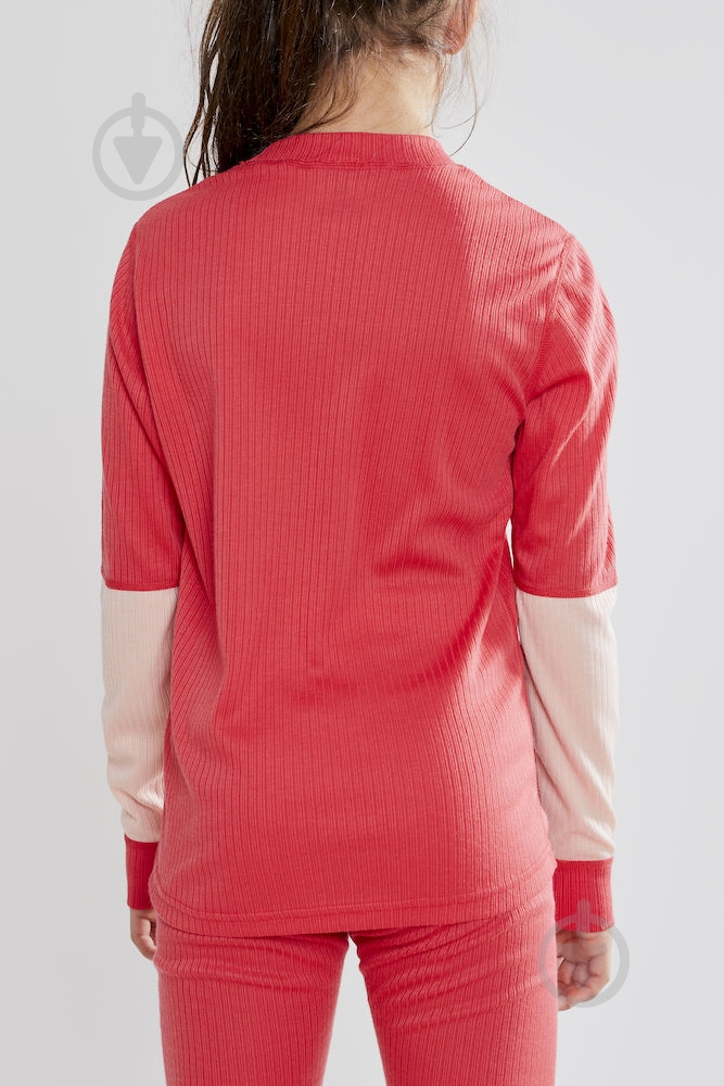 Комплект термобелья Craft Baselayer Set Junior 1905355-481704 р.122/128 розовый - фото 2 Комплект термобелья Craft Baselayer Set Junior 1905355-481704 р.122/128 розовый - фото 2