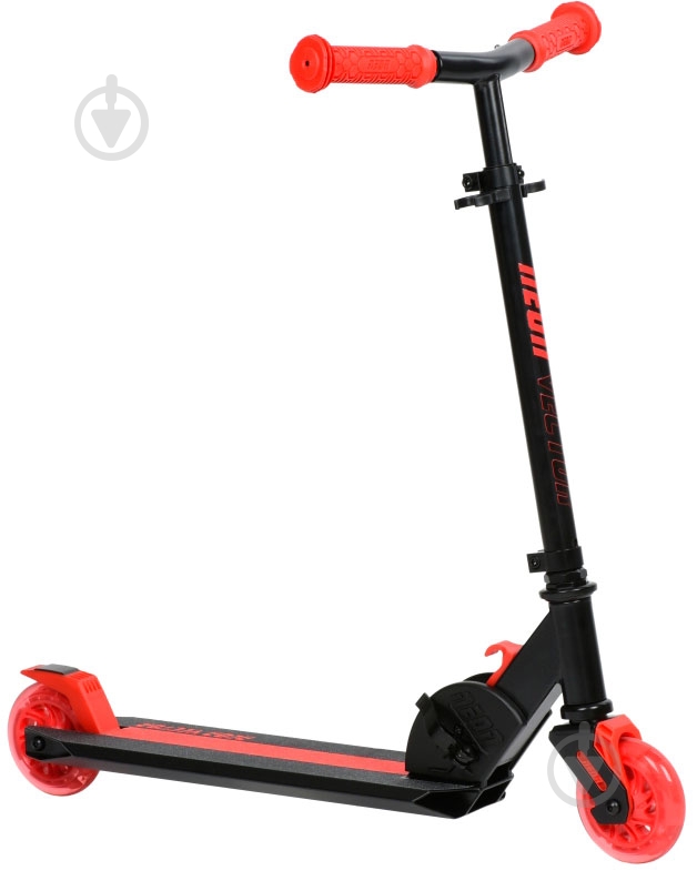 Самокат Neon Vector красный N100906 - фото 2 Самокат Neon Vector красный N100906 - фото 2
