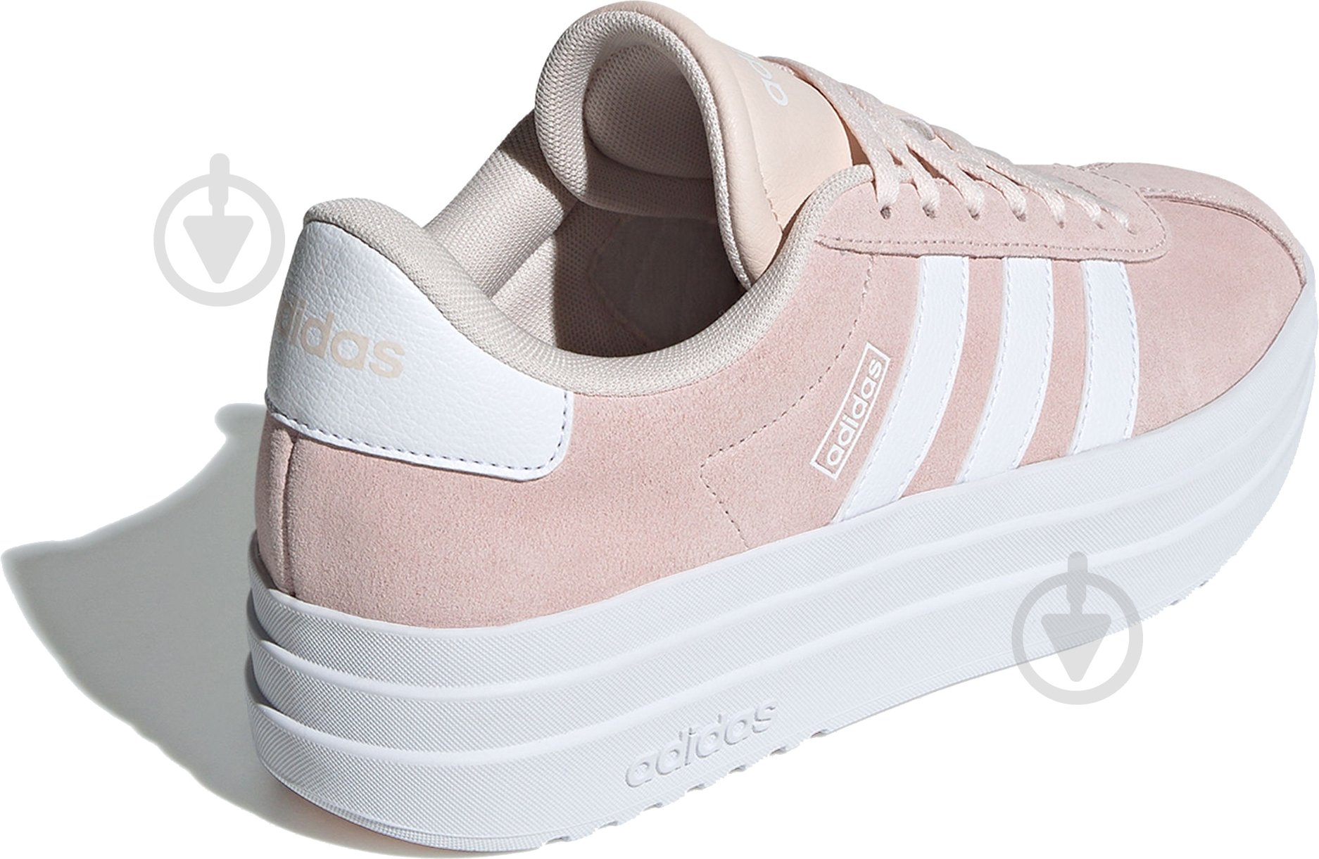 Кроссовки женские демисезонные Adidas VL COURT BOLD IH9996 р.40 розовые - фото 4