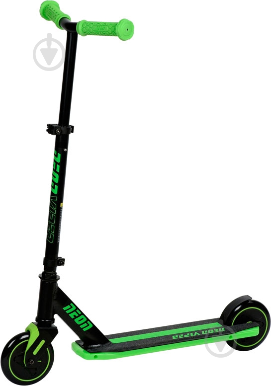 Самокат Neon детский Viper салатовый N100829 - фото 1