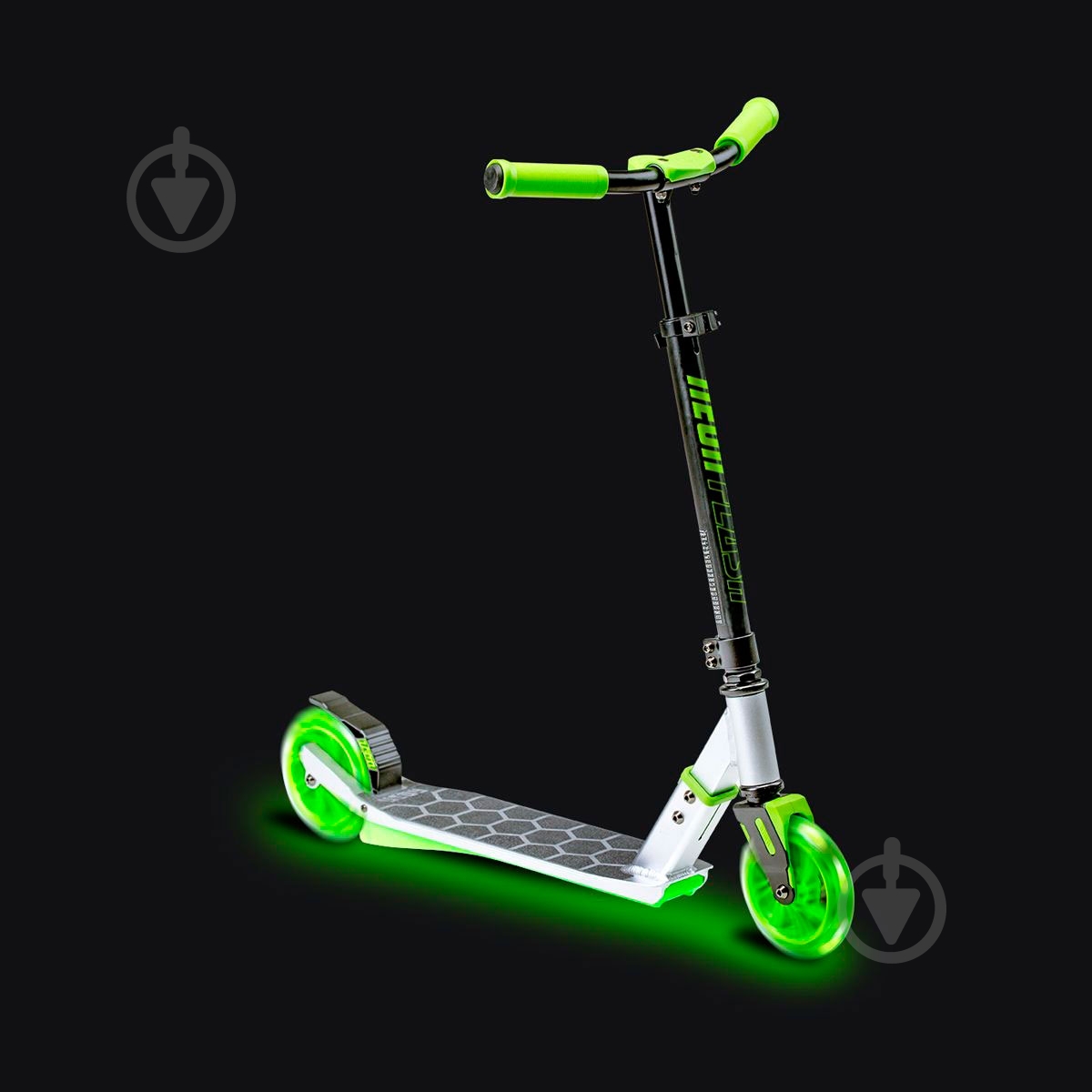 Самокат Neon Flash салатовый N100798 - фото 3