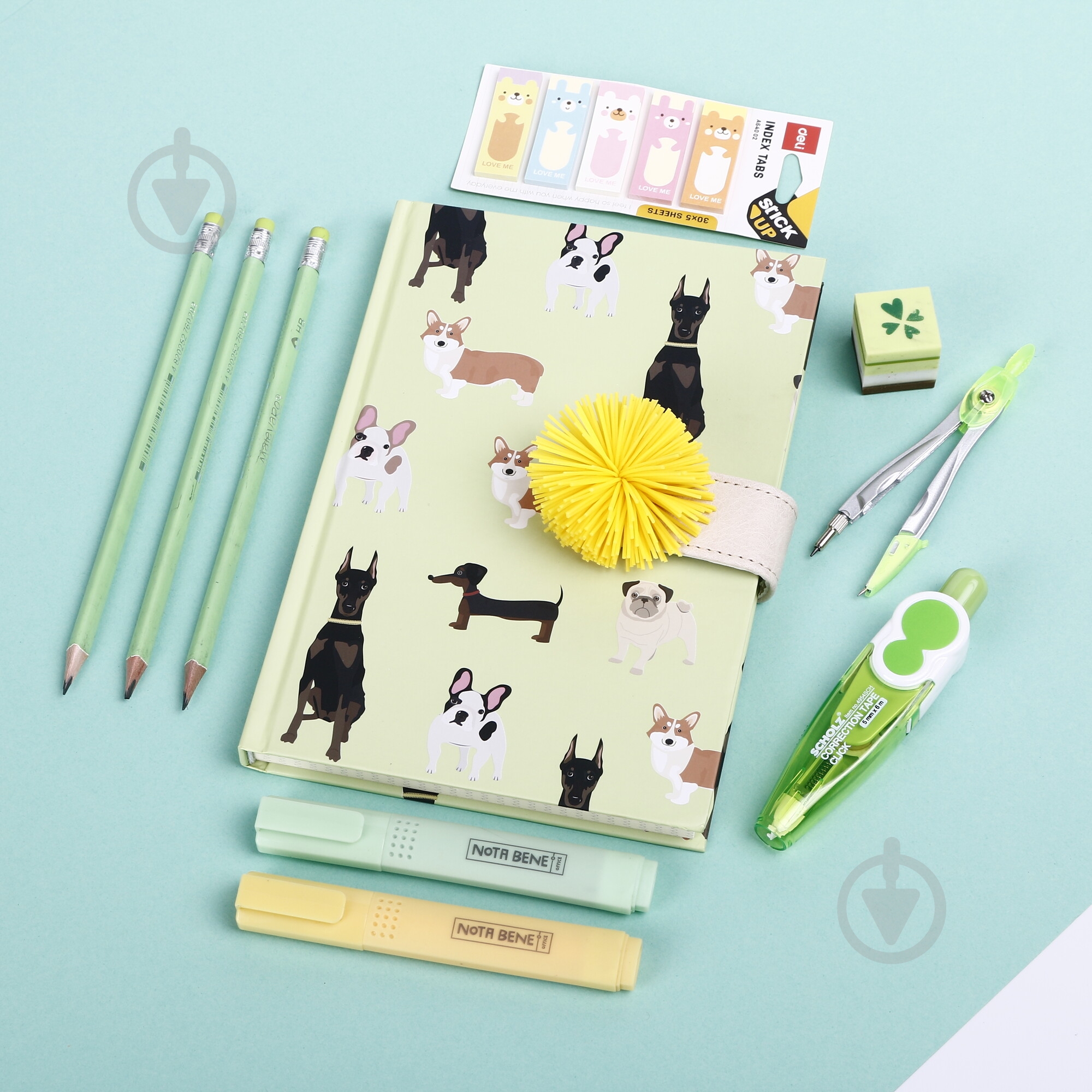 Маркер текстовый Nota Bene Pastel желтый - фото 6