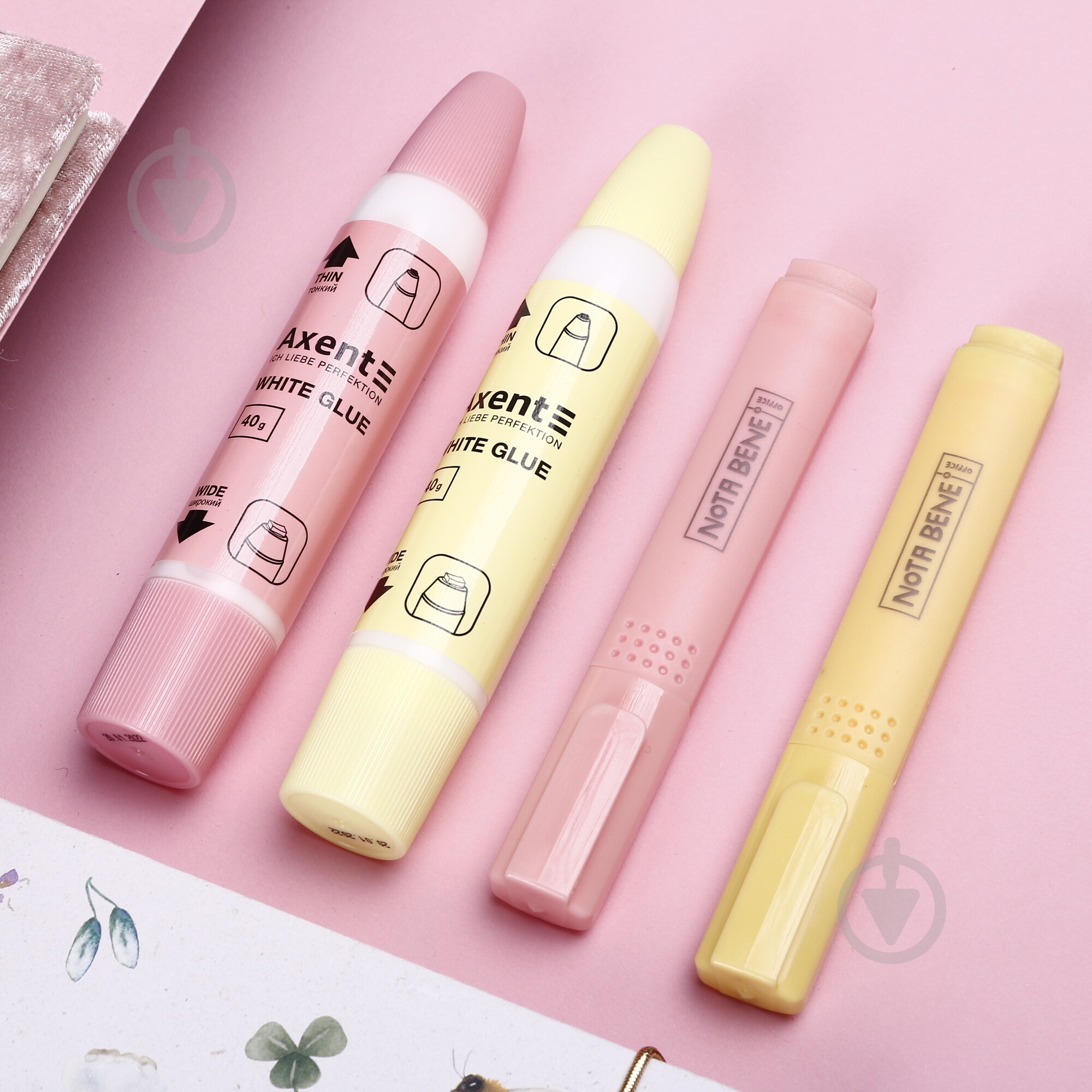 Маркер текстовый Nota Bene Pastel желтый - фото 9