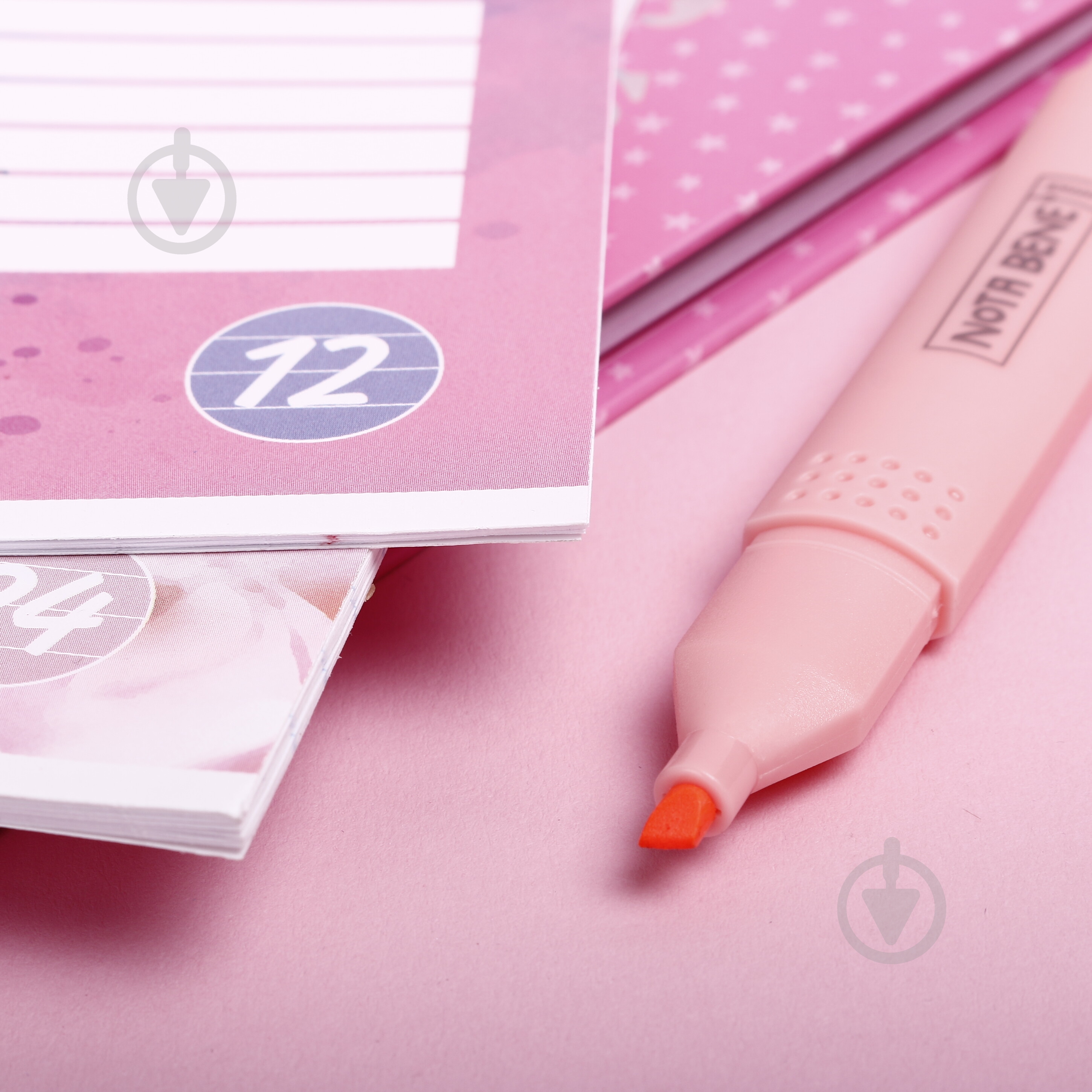 Маркер текстовий Nota Bene Pastel пурпуровий - фото 4