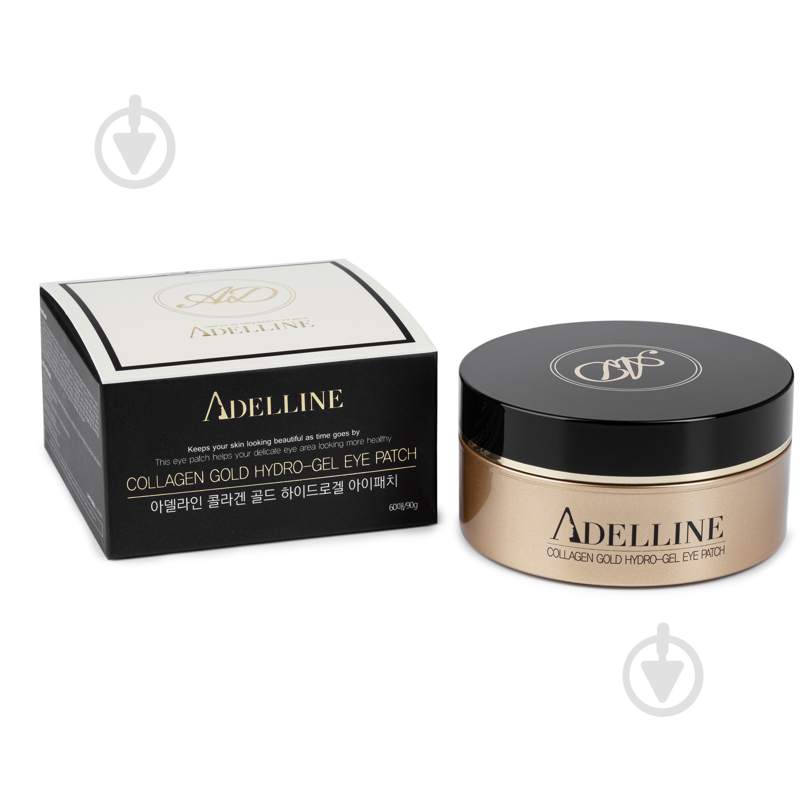 Патчи Adelline Collagen Gold Hydro-gel Eye Patch 60 шт. - фото 2