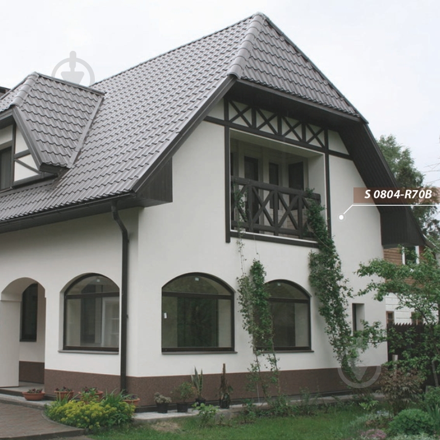 Краска акриловая Feidal Fassadenfarbe economic мат белый 2,5 л - фото 8