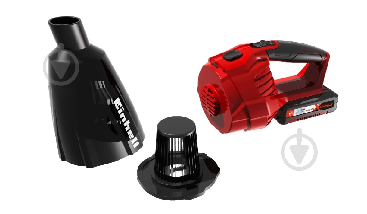 Пылесос автомобильный Einhell PXC TE-VC 18 Li Kit 2,5 Ah 2347120+4512097 - фото 8