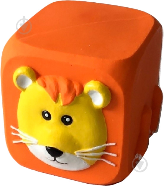 Игрушка для собак Lilli Pet Куб лев со звуком - фото 1