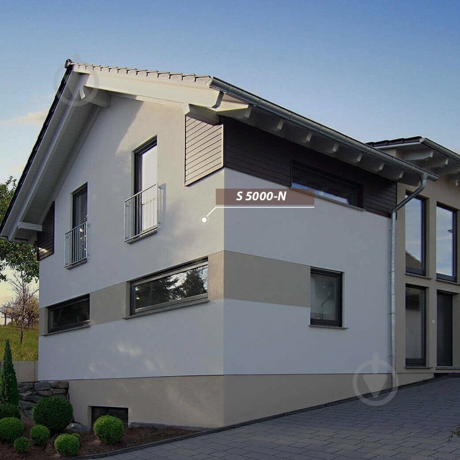 Рельєфна фарба структурна Feidal Fassad-Relief economic мат білий 10 л - фото 11