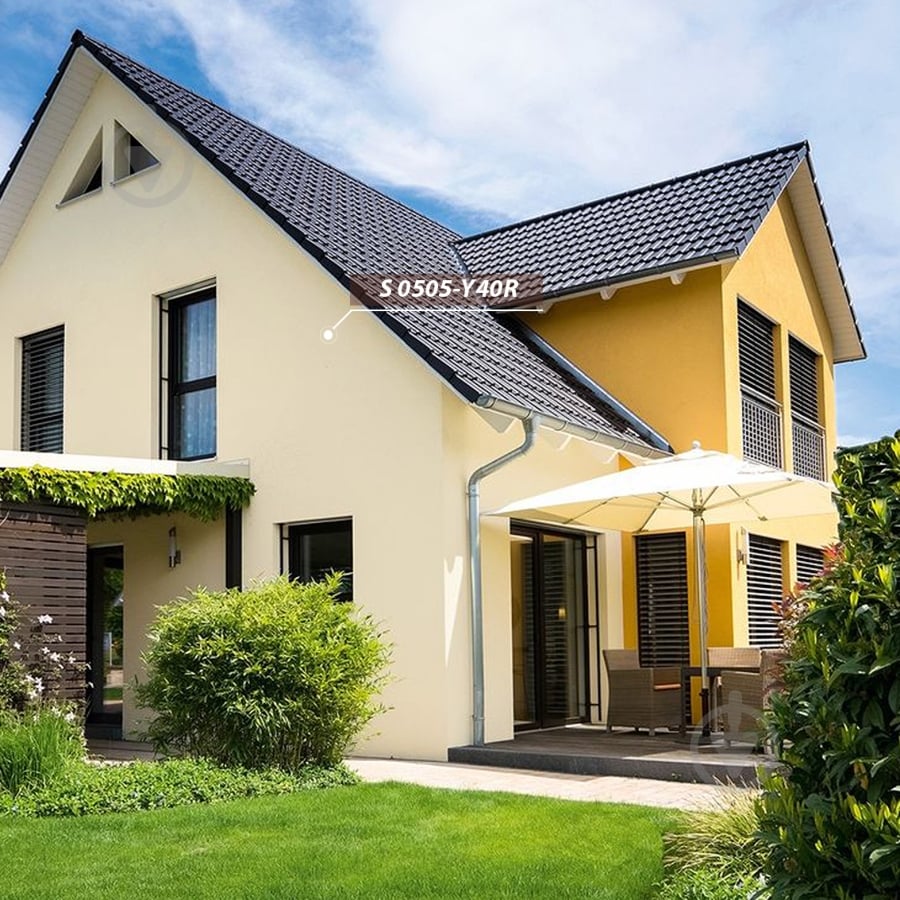 Рельєфна фарба структурна Feidal Fassad-Relief economic мат білий 10 л - фото 2