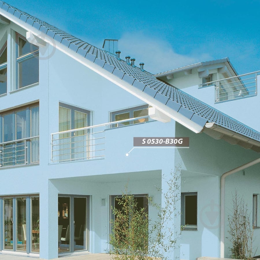 Рельєфна фарба структурна Feidal Fassad-Relief economic мат білий 10 л - фото 4