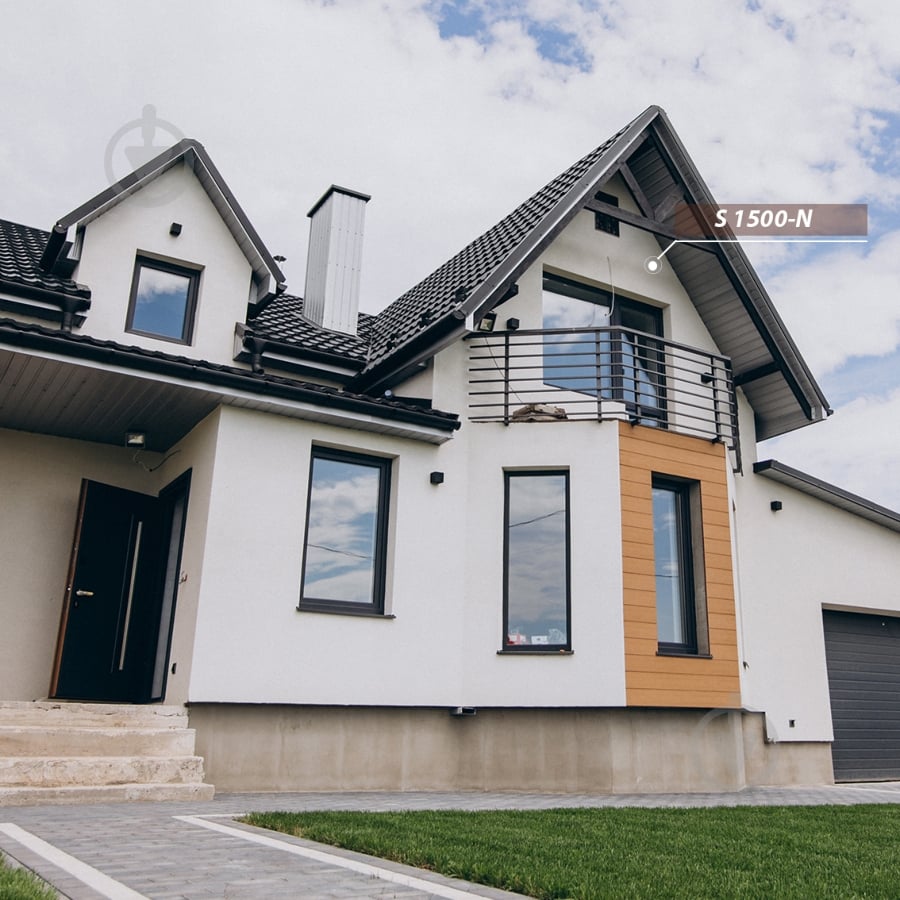 Рельєфна фарба структурна Feidal Fassad-Relief economic мат білий 10 л - фото 7