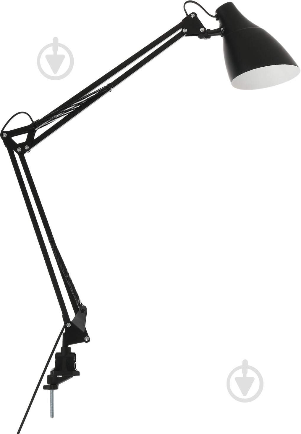 Настільна лампа офісна Accento lighting 1x40 Вт E27 чорний HD2919 - фото 1