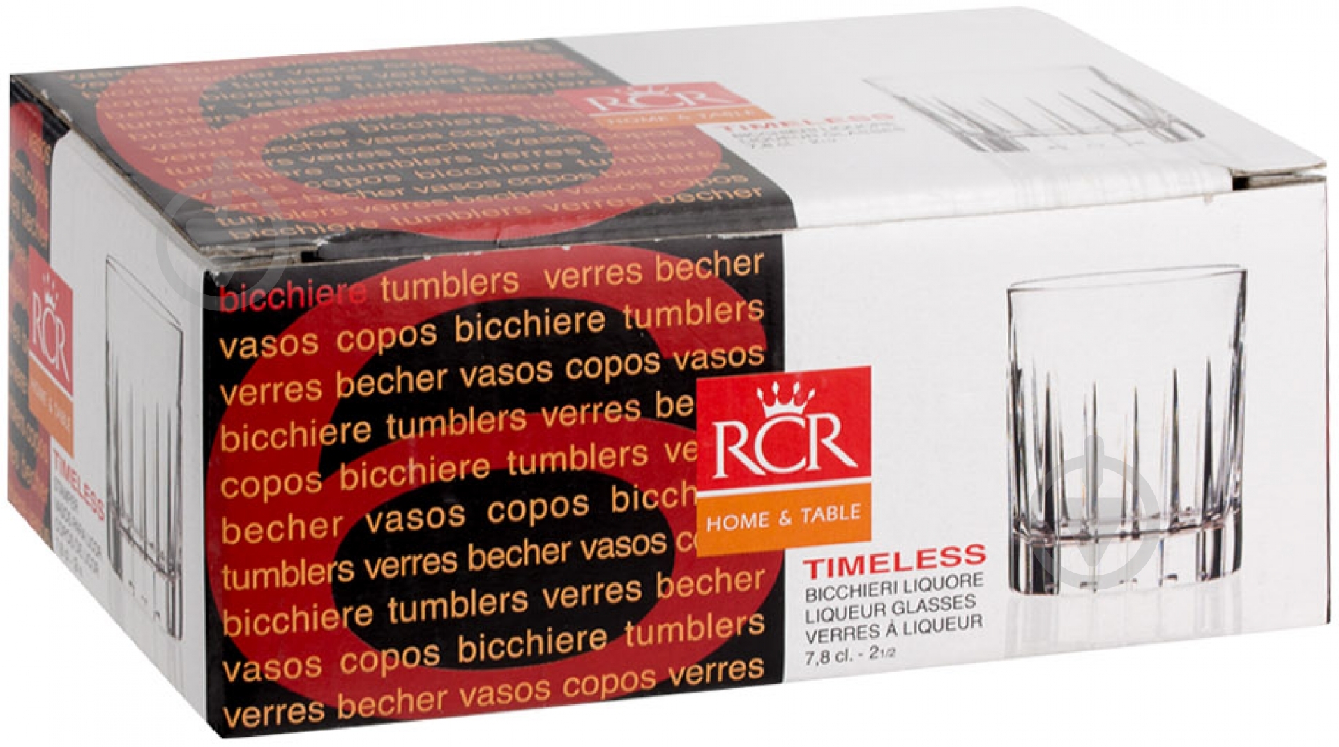 Набор рюмок RCR Timeless 78 мл 6 шт. - фото 2