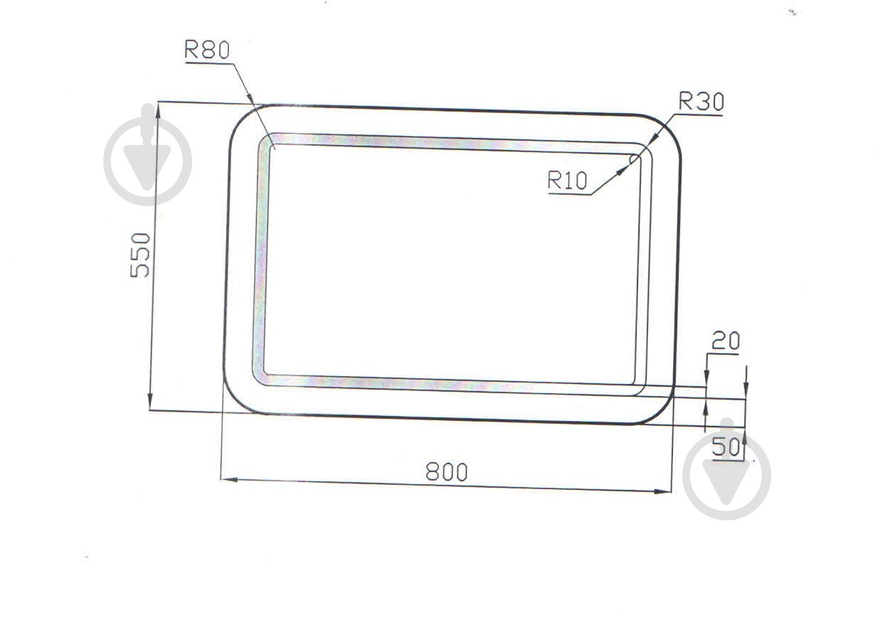 Зеркало ЮВЕНТА Arizona-80 - фото 5